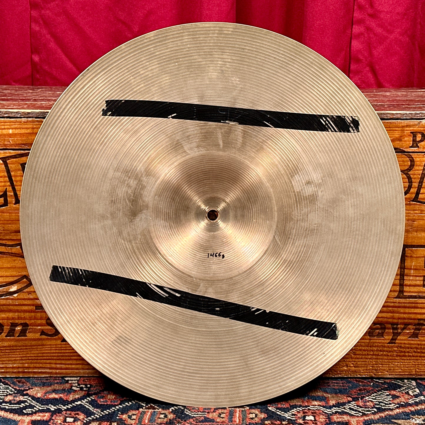 17" Zildjian A 1970s Crash Cymbal 1466g *Video Demo*
