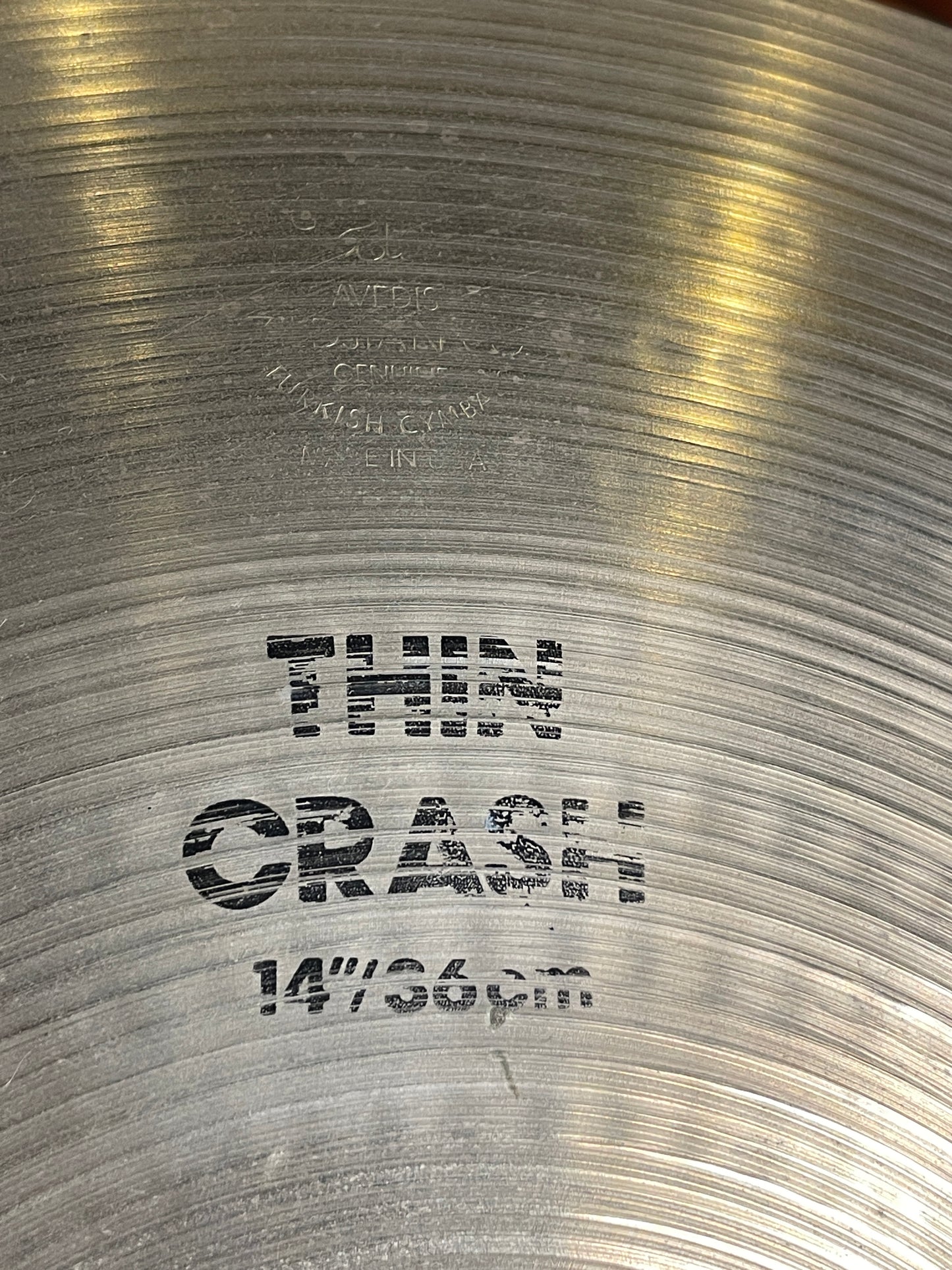 14" Zildjian A 1980s Thin Crash Cymbal 710g *Video Demo*