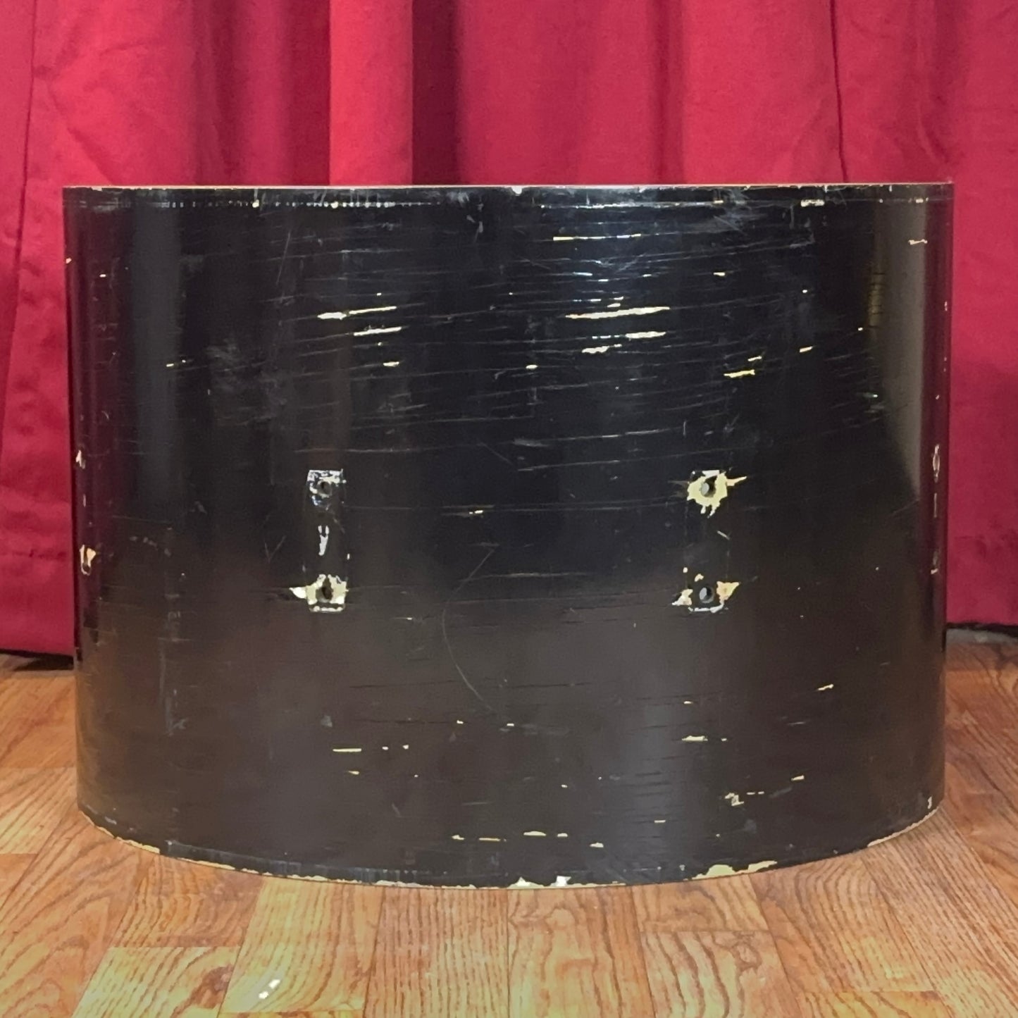 1960s Gretsch Round Badge  Renown / Semi Pro 14x20 Bass Drum Shell Black