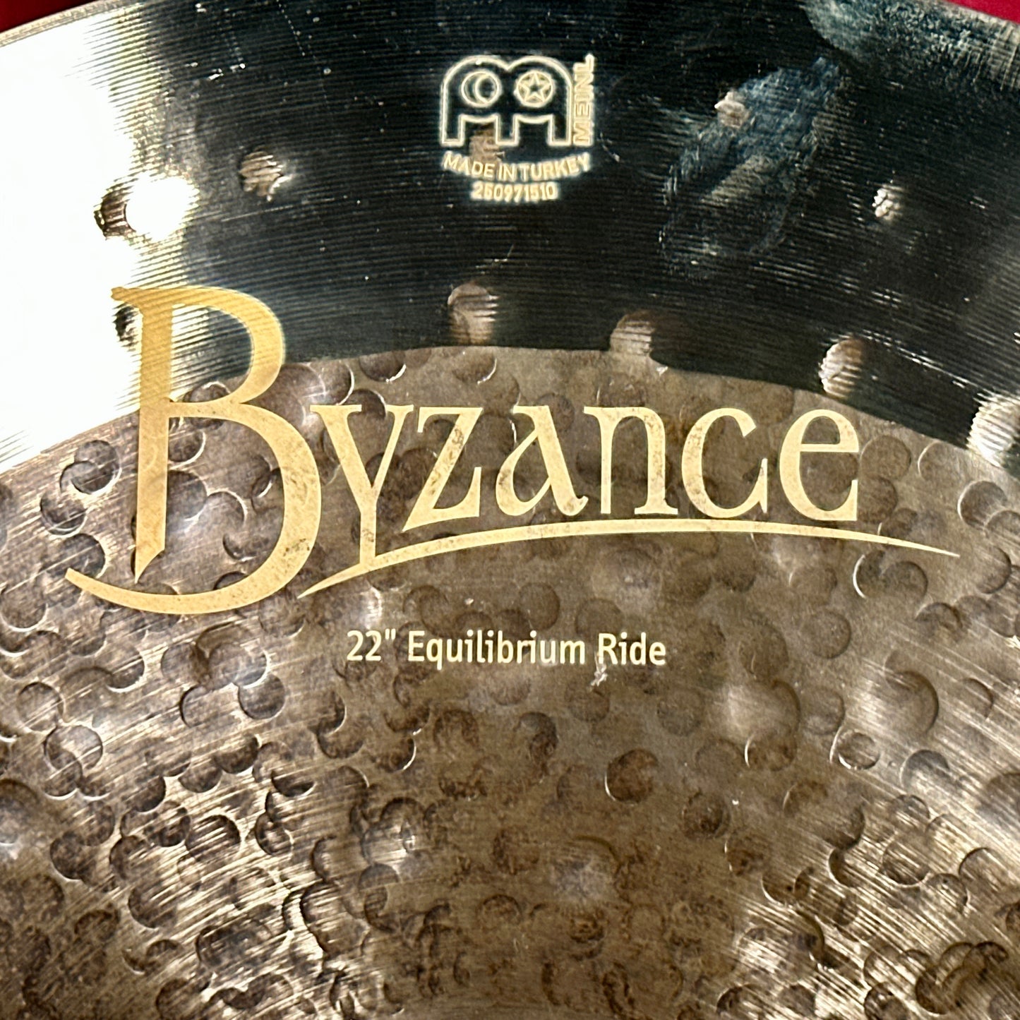 22" Meinl Byzance Vintage Equilibrium Ride Cymbal 2716g *Video*