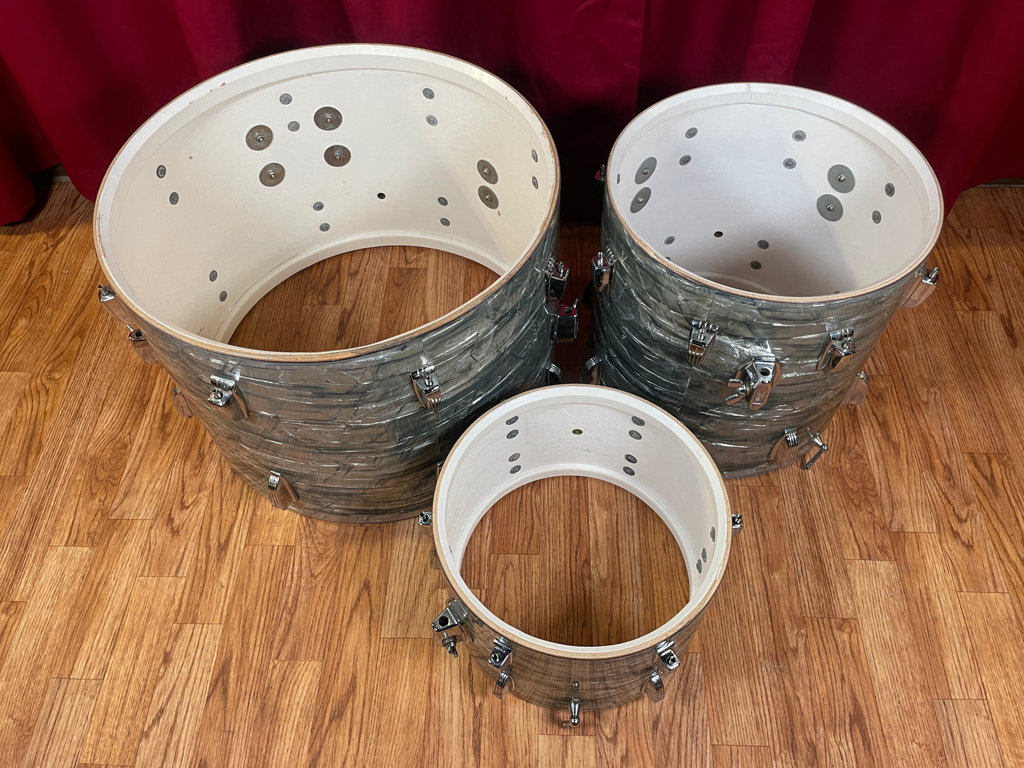 1968 Ludwig Down Beat Drum Set Sky Blue Pearl 20/12/14