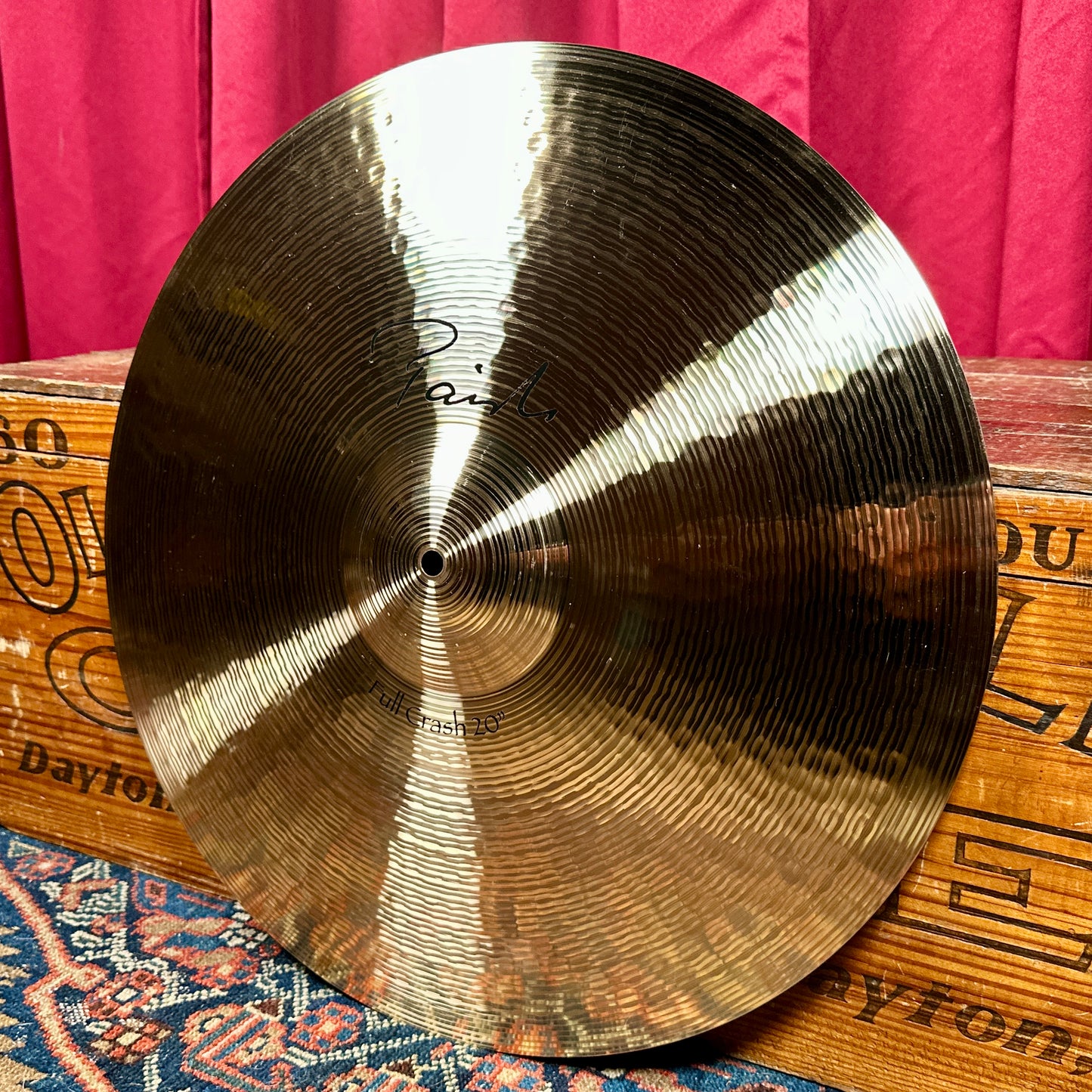 20" Paiste Signature Full Crash Cymbal 2134g *Video*
