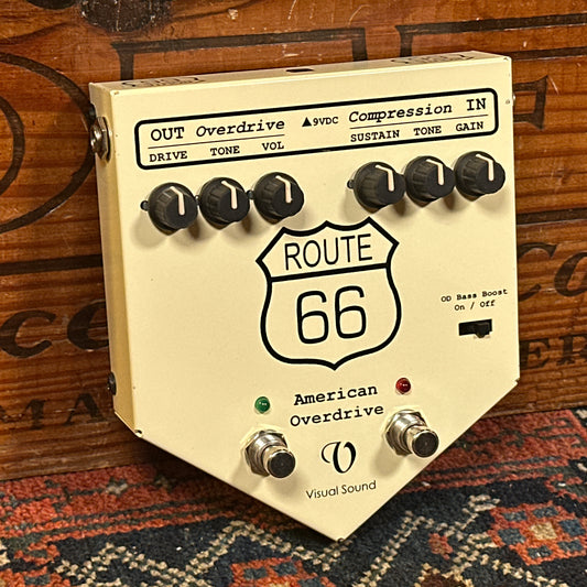 2000s Visual Sound Route 66 American Overdrive Pedal V1