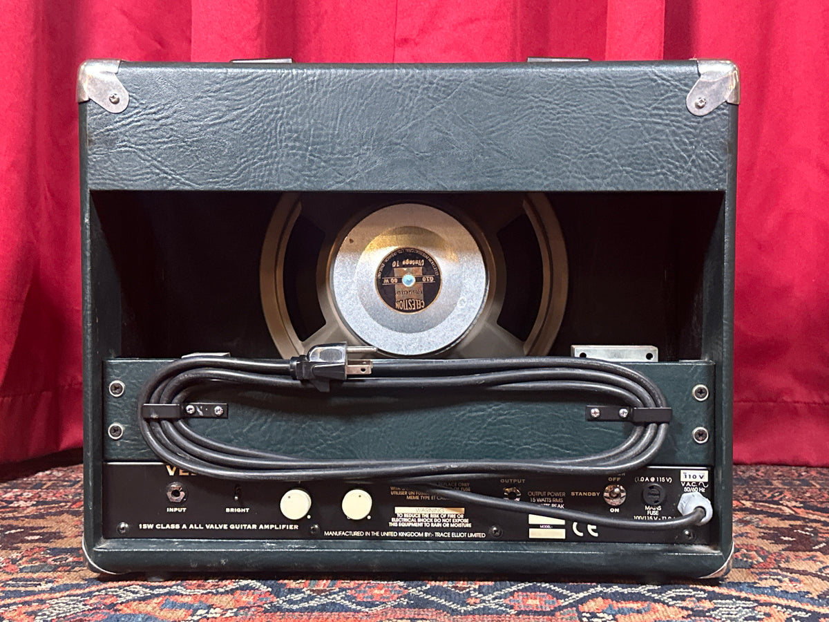 Trace Elliot Velocette 1x10 Guitar Combo Amplifier Green w/ Cover