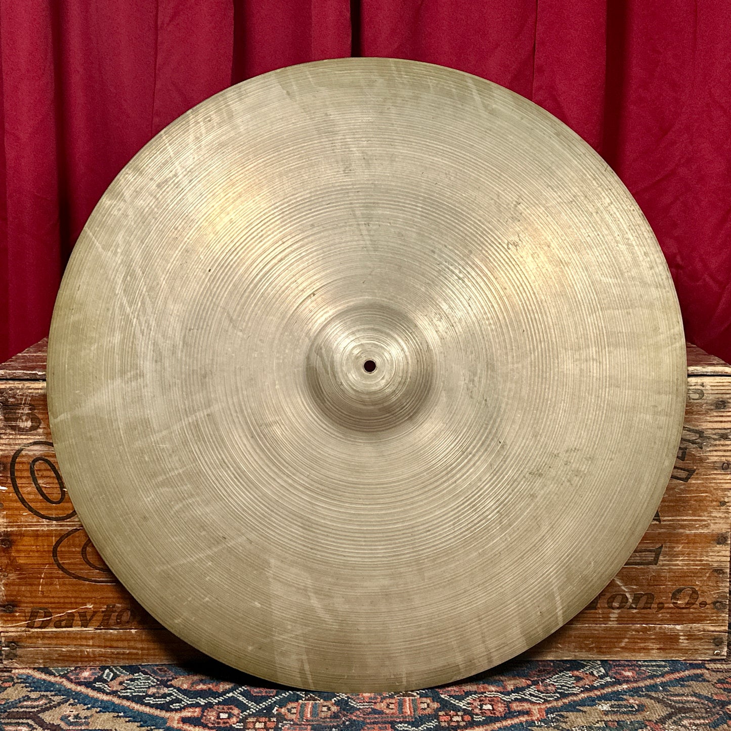 26" Zildjian A 1950s Large Stamp Light Ride Cymbal 4130g *Video Demo*