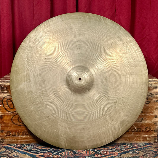 26" Zildjian A 1950s Large Stamp Light Ride Cymbal 4130g *Video Demo*