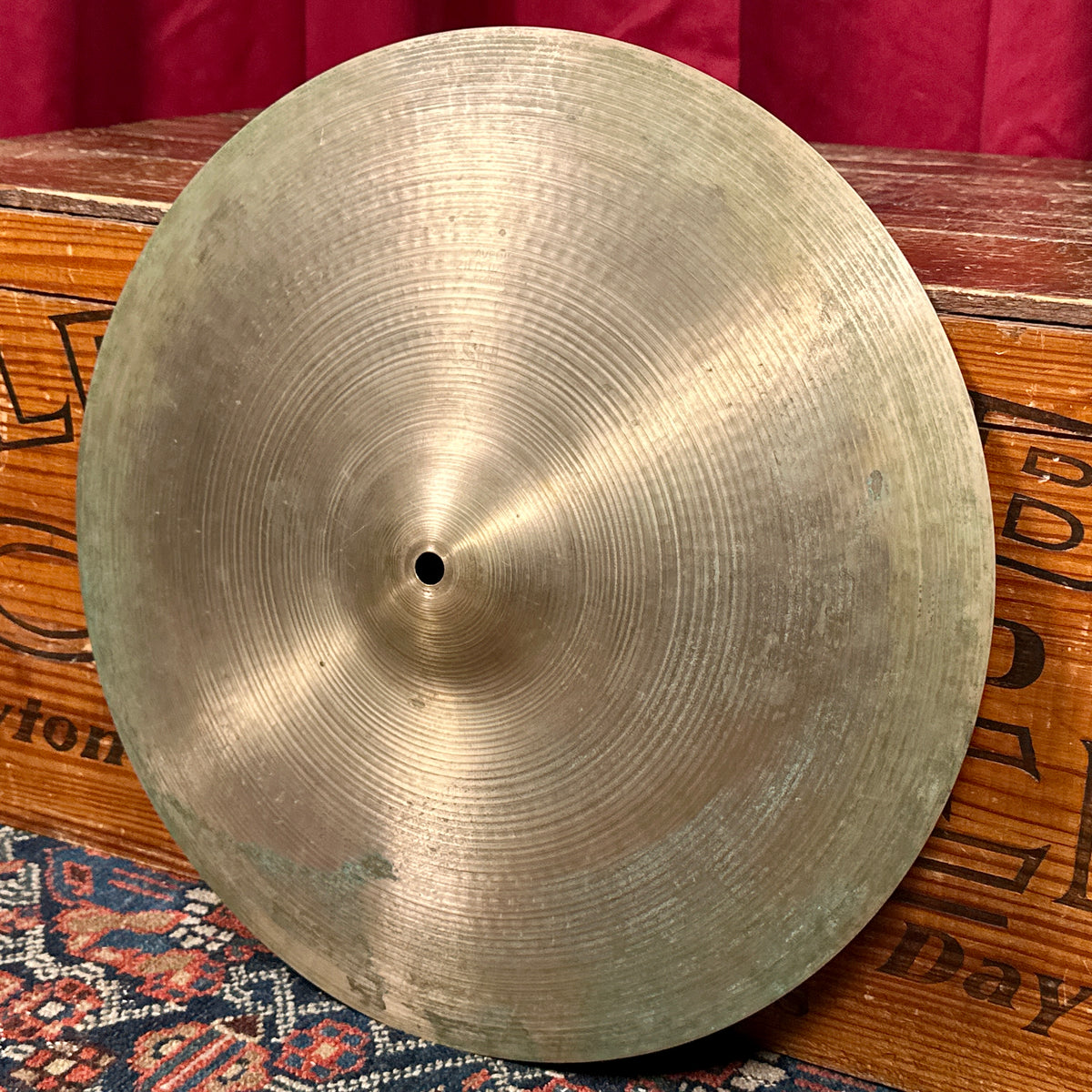 16" Vintage Zildjian A 1960s Hi-Hat Cymbal Pair 986g/1106g *Video*