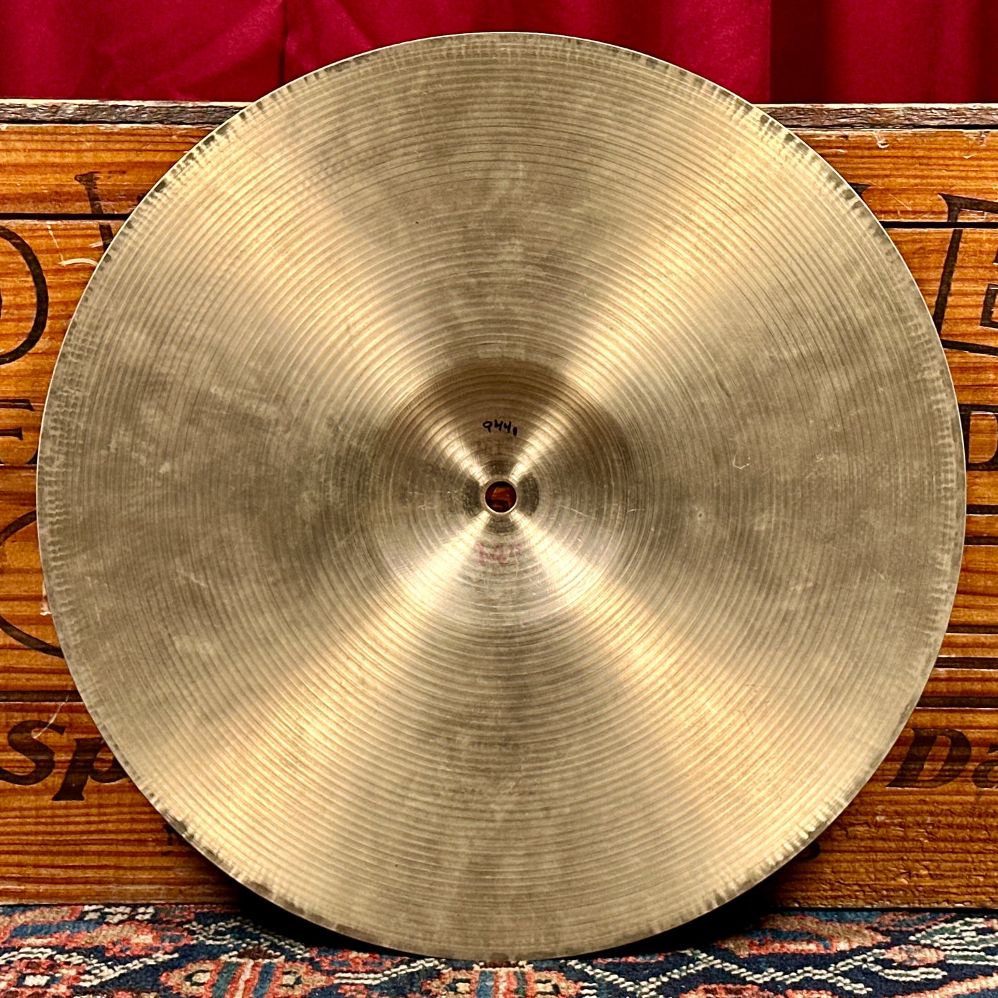 14" Paiste Formula 602 Pre-Serial 1960s Hi-Hat Cymbal Pair 840g/944g *Video Demo*