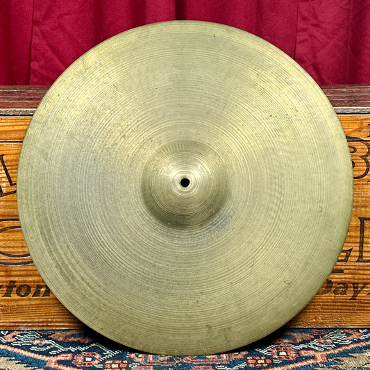 18" Zildjian A 1950s Large Block Stamp Crash Ride Cymbal 1322g *Video Demo*