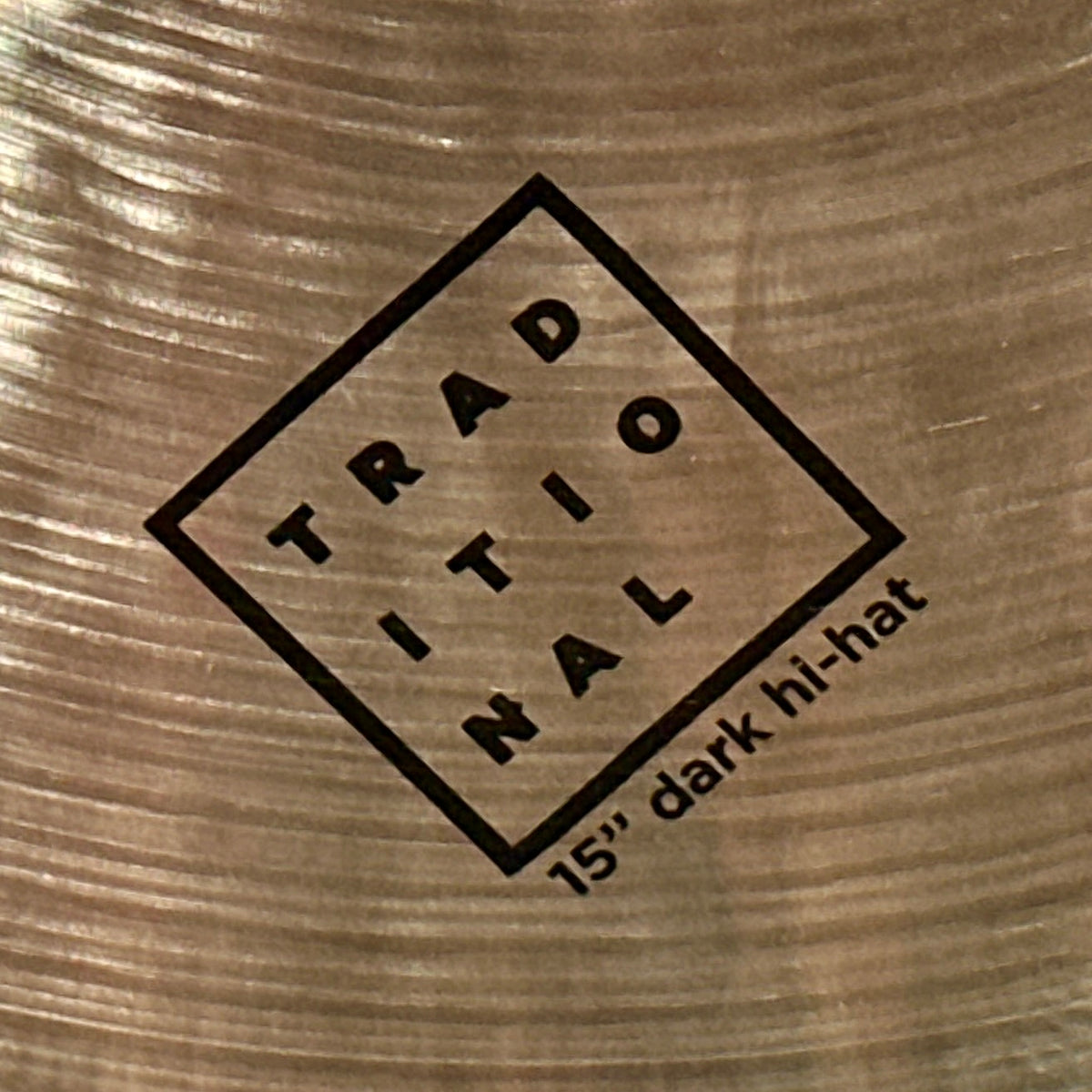 15" Istanbul Agop Traditional Dark Hi-Hat Cymbal Pair 1074g/1266g *Video*