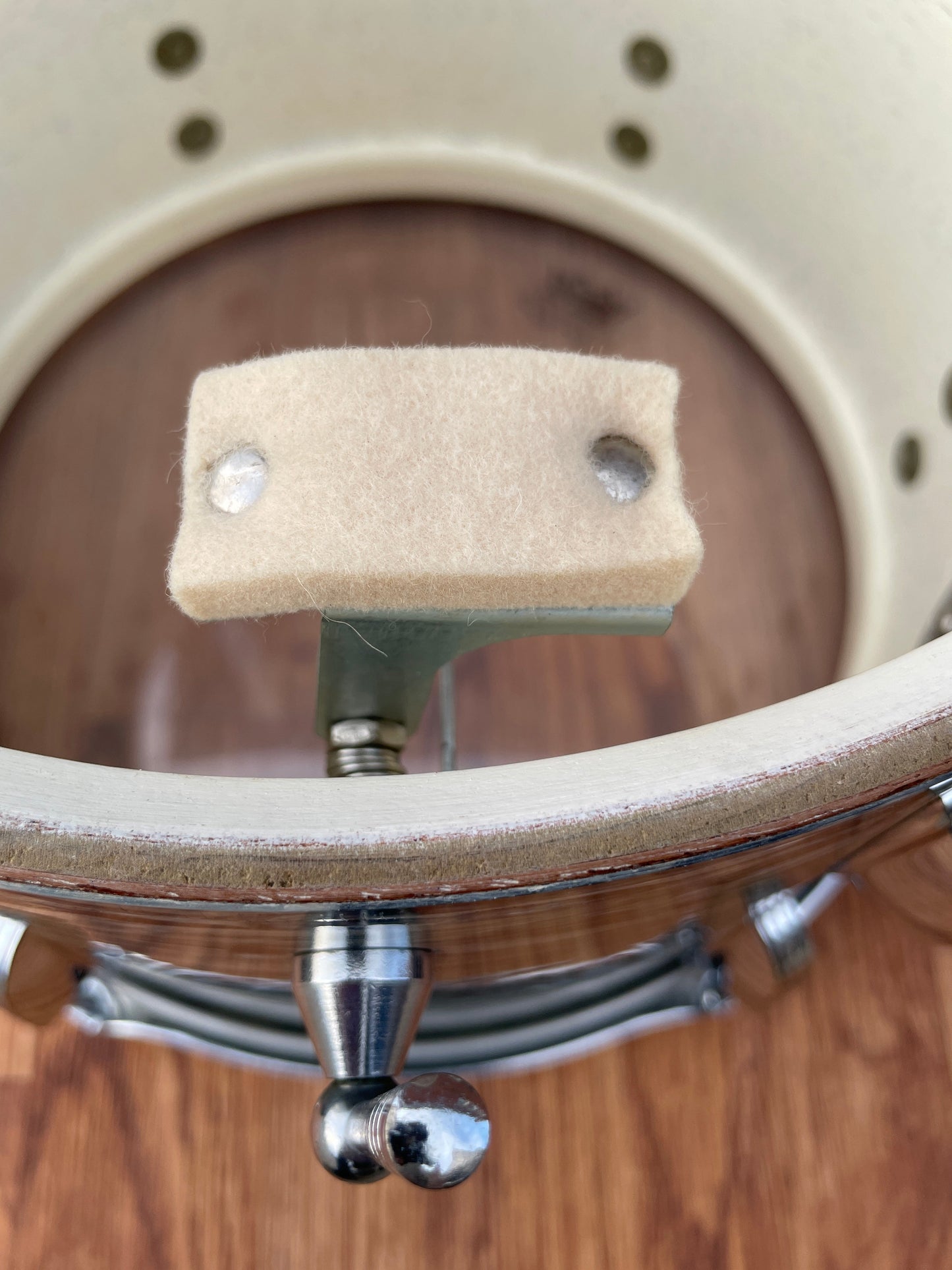 1965 Ludwig Downbeat Drum Set Oyster Blue Pearl 20/12/14 COB