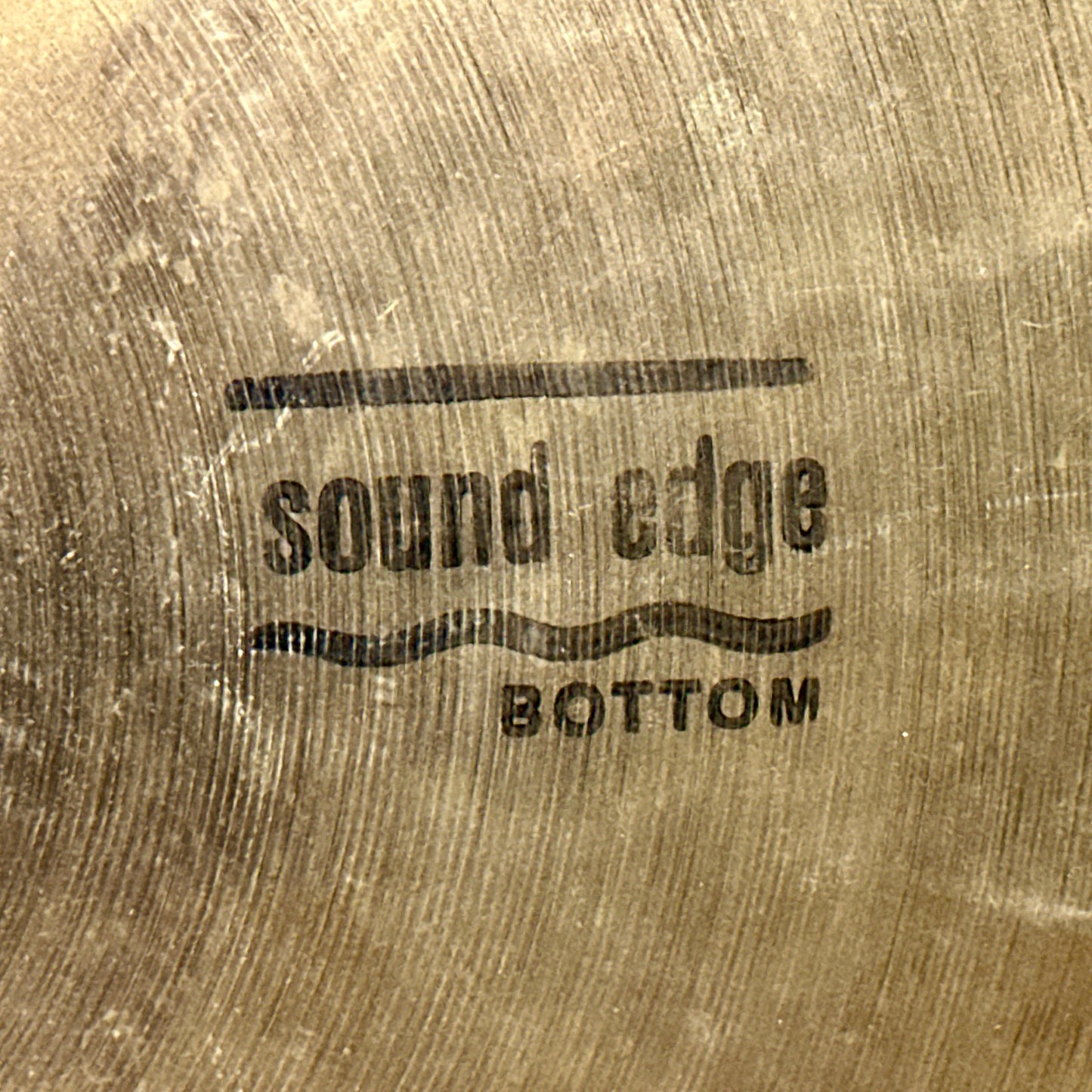 14" Paiste Formula 602 Sound Edge 1970s Hi-Hat Cymbal Single 1042g