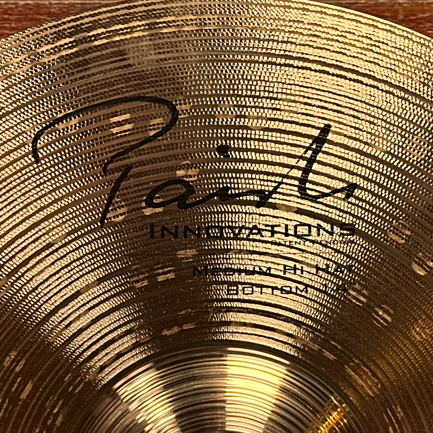 Rare 14" Paiste Innovations Medium Hi-Hat Cymbal Pair 854g/1290g *Video Demo*