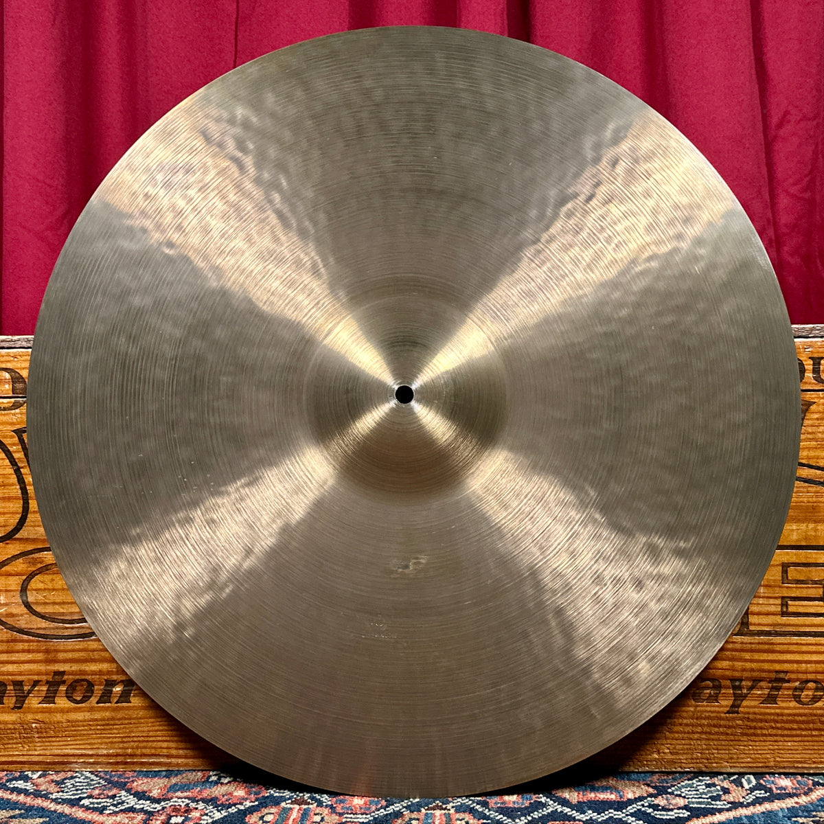 22" Cymbal & Gong Holy Grail American Style Ride Cymbal 2536g *Video*