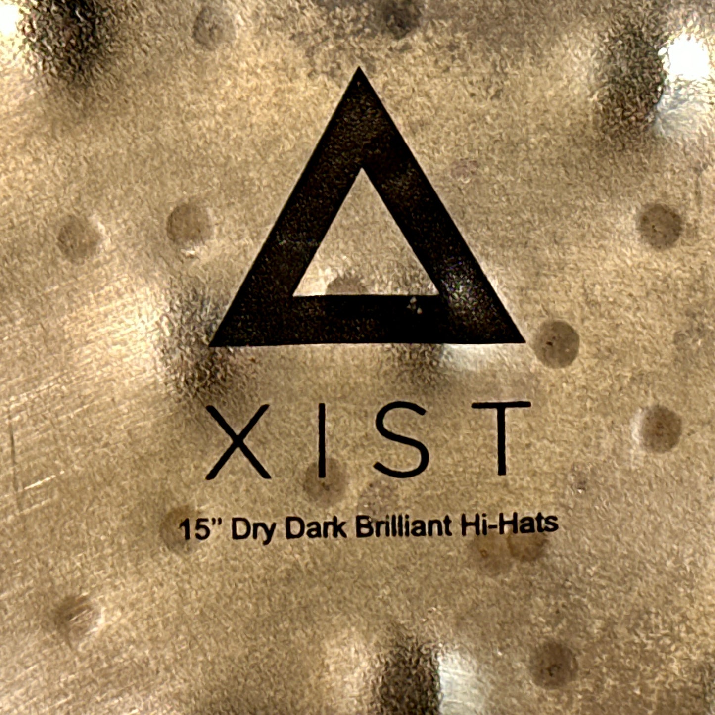 15" Istanbul Agop Xist Dry Dark Brilliant Hi-Hat Cymbal Pair 676g/1142g *Video Demo*