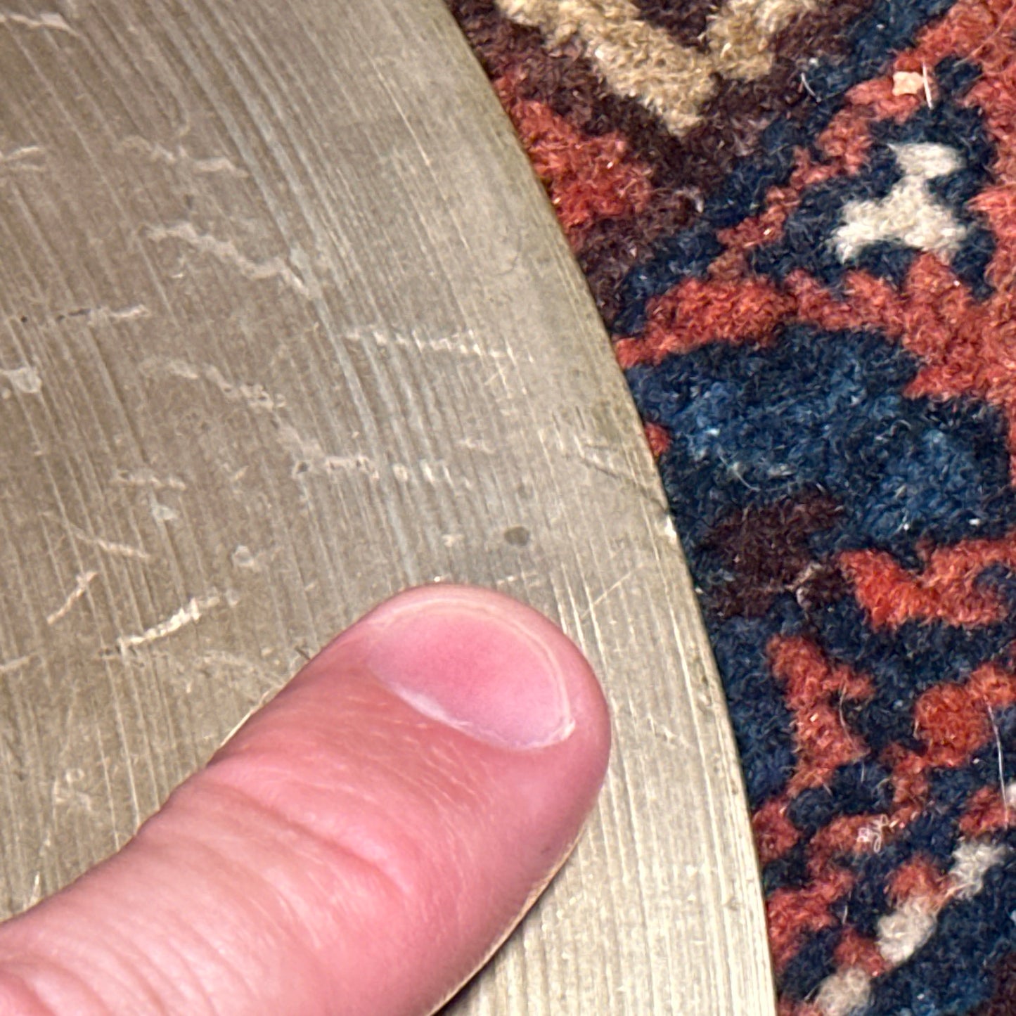 13" Zildjian A 1940s-50s Trans Stamp Hi-Hat Cymbal Pair 486g/512g *Video Demo*