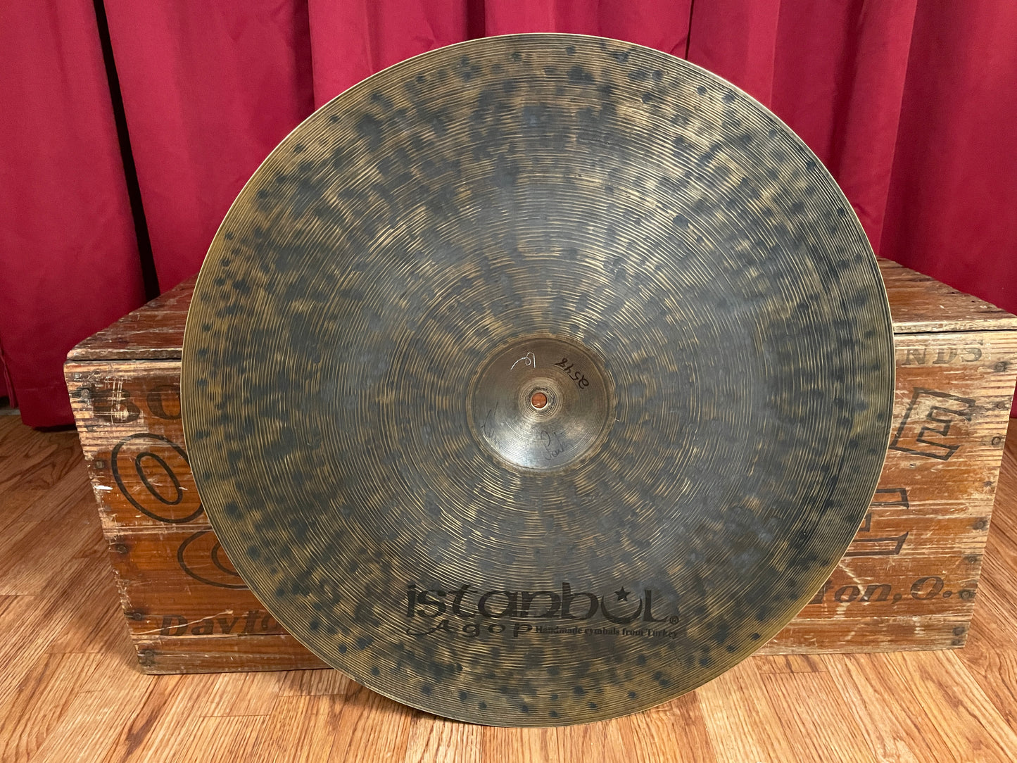 22" Istanbul Agop OM Ride Cymbal Cindy Blackman 2548g *Video Demo*