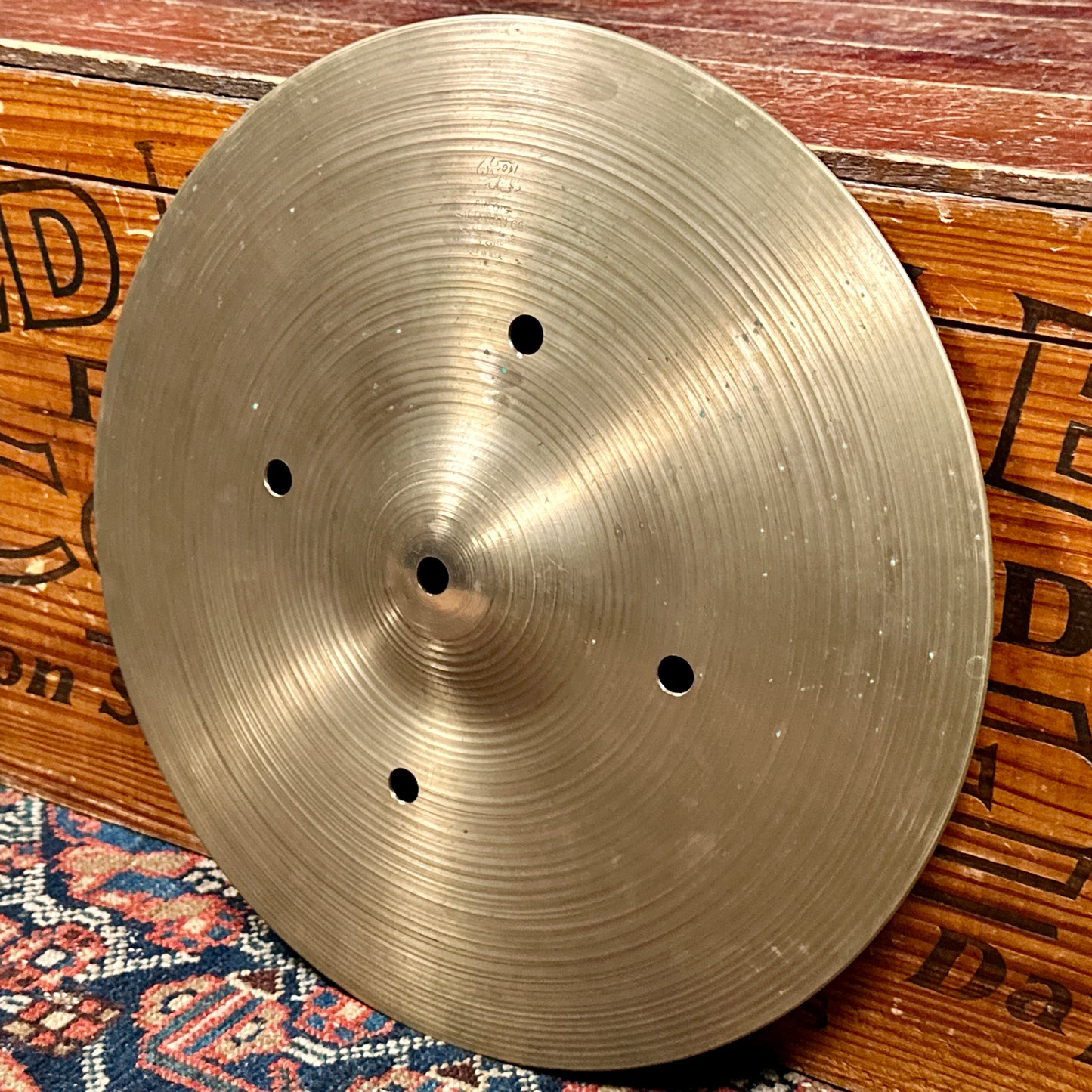 14" Zildjian A 1960s New Beat Hi-Hat Cymbal Pair 988g/1346g (Quick Beat Mod) *Video Demo*