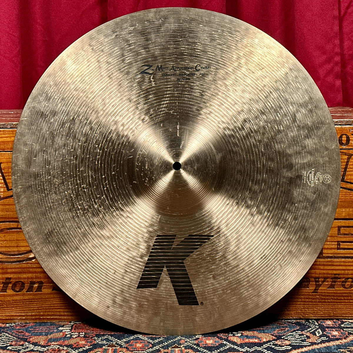 20" Zildjian K Multi Application Crash Ride Cymbal 2128g *Video*