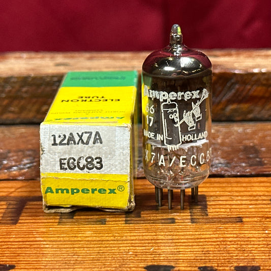 Vintage 1960s Amperex Bugle Boy 12AX7A / 7025 Amplifier Preamp Tube #275