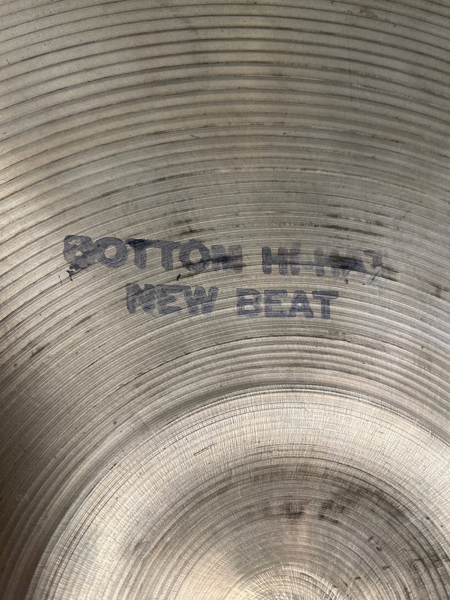14" Zildjian A 1970s New Beat Hi-Hat Cymbal Pair 848g/1156g