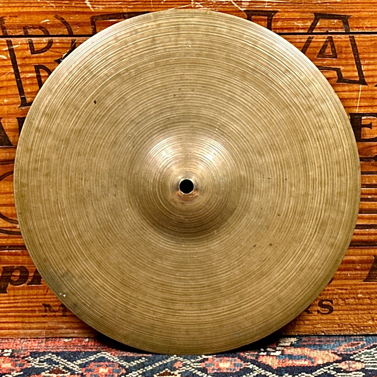 12" K. Zildjian Istanbul 1959-66 Intermediate Stamp Hi-Hat Cymbal Pair 512g/598g *Video Demo*