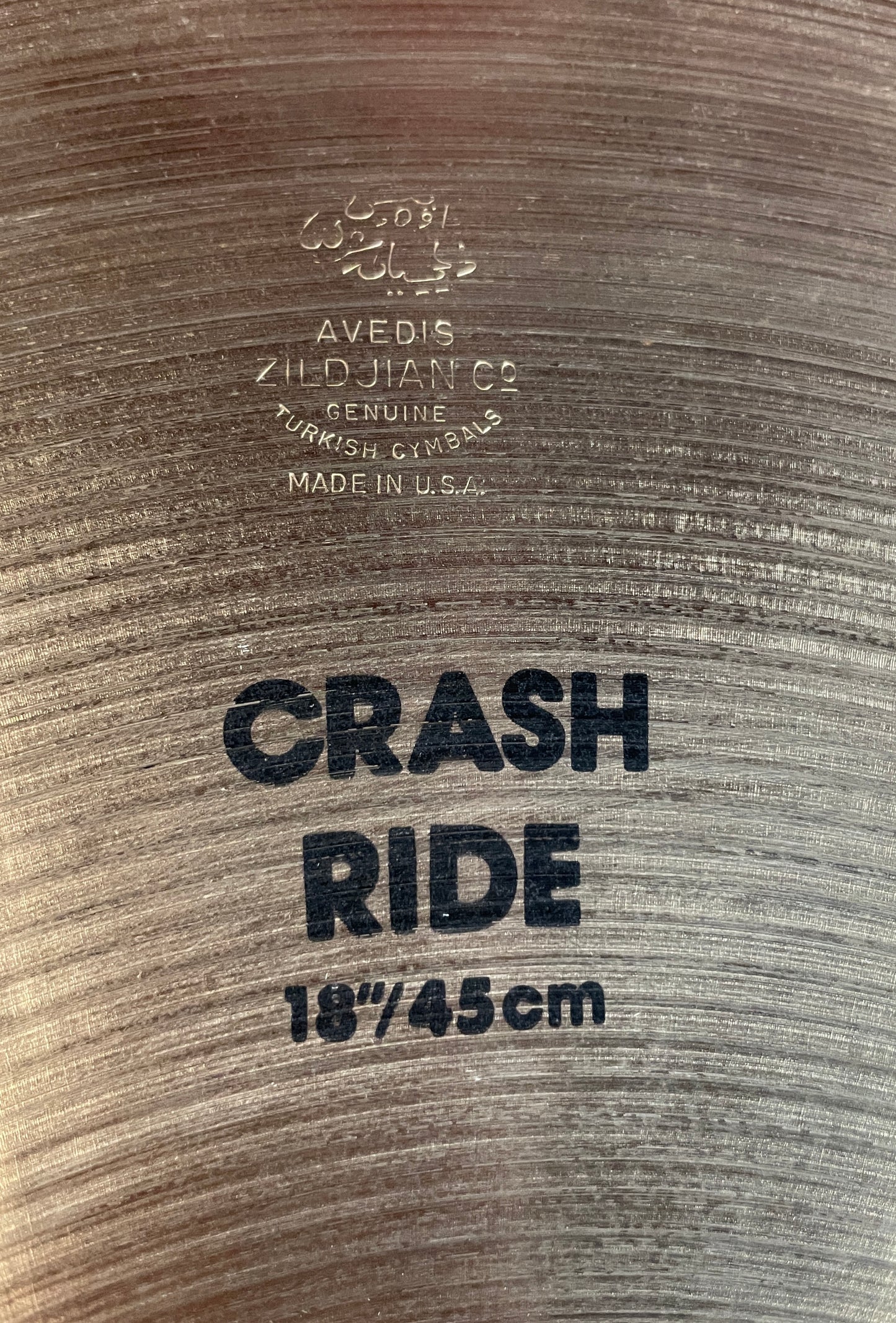 18" Zildjian A Early 1990s Crash Ride Cymbal 1598g *Video Demo*