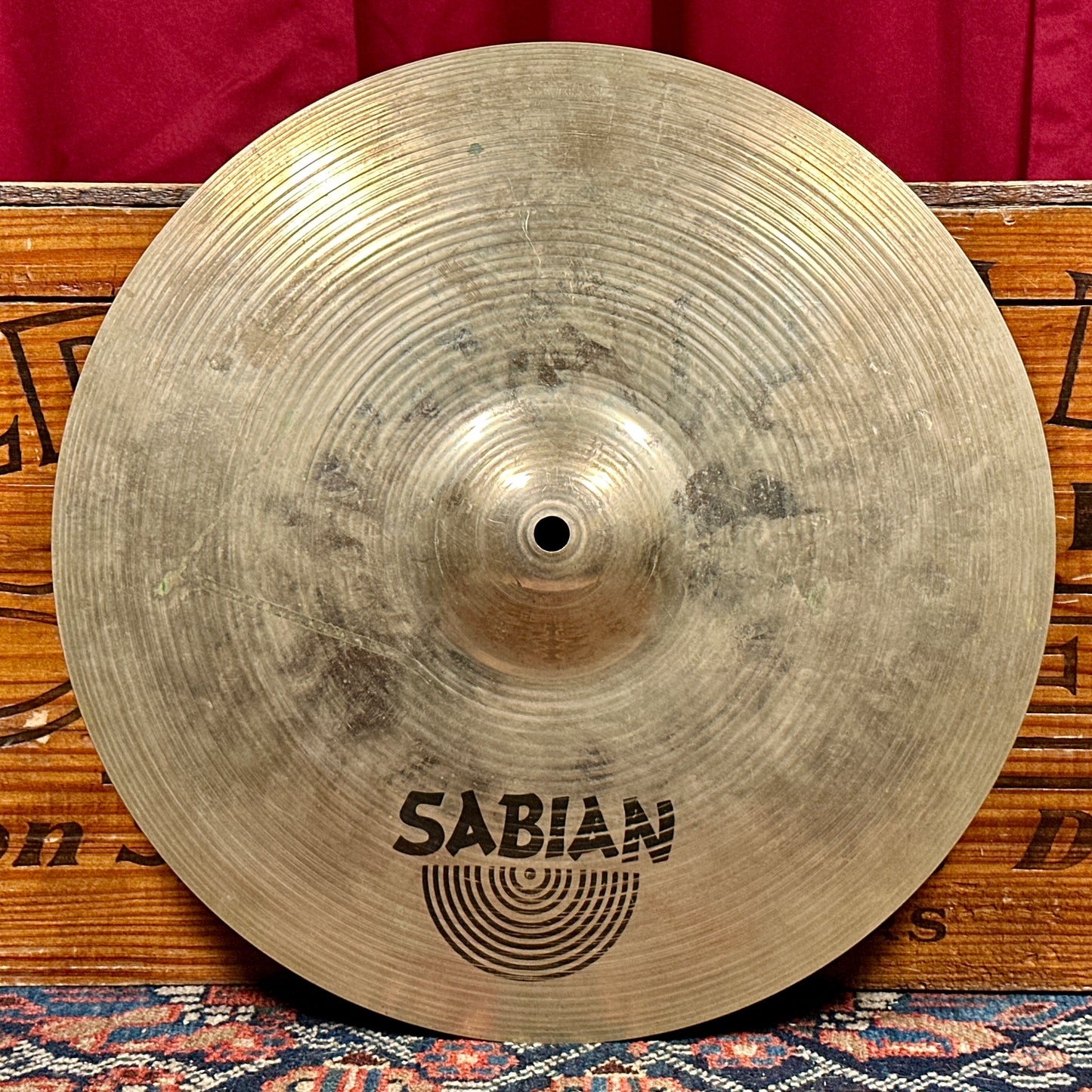 15" Sabian AA Medium Hi-Hat Cymbal Pair 1220g/1460g *Video*