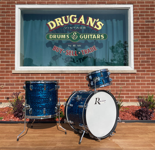 1960s Rogers Holiday Cleveland Swingtime 20/12/16 3ply Blue Onyx