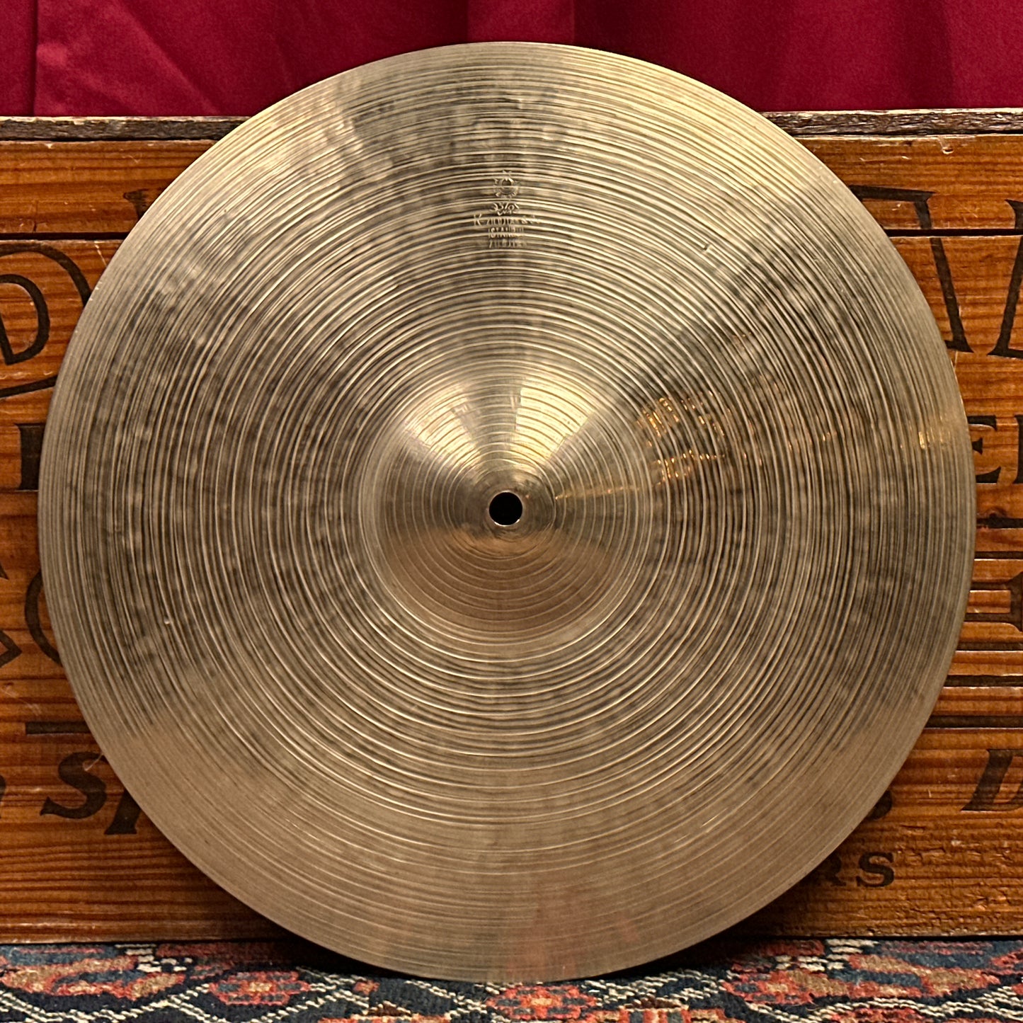 Collector's Clean 14" K Zildjian Istanbul 1960s New Stamp Hi-Hat Cymbal Pair 794g/802g *Video Demo*