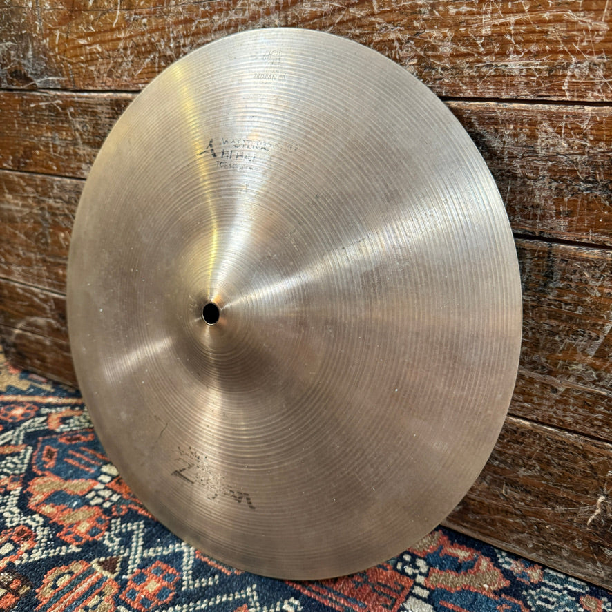 14" Zildjian A Mastersound Hi-Hat Cymbal Pair 1178g/1528g *Video Demo*