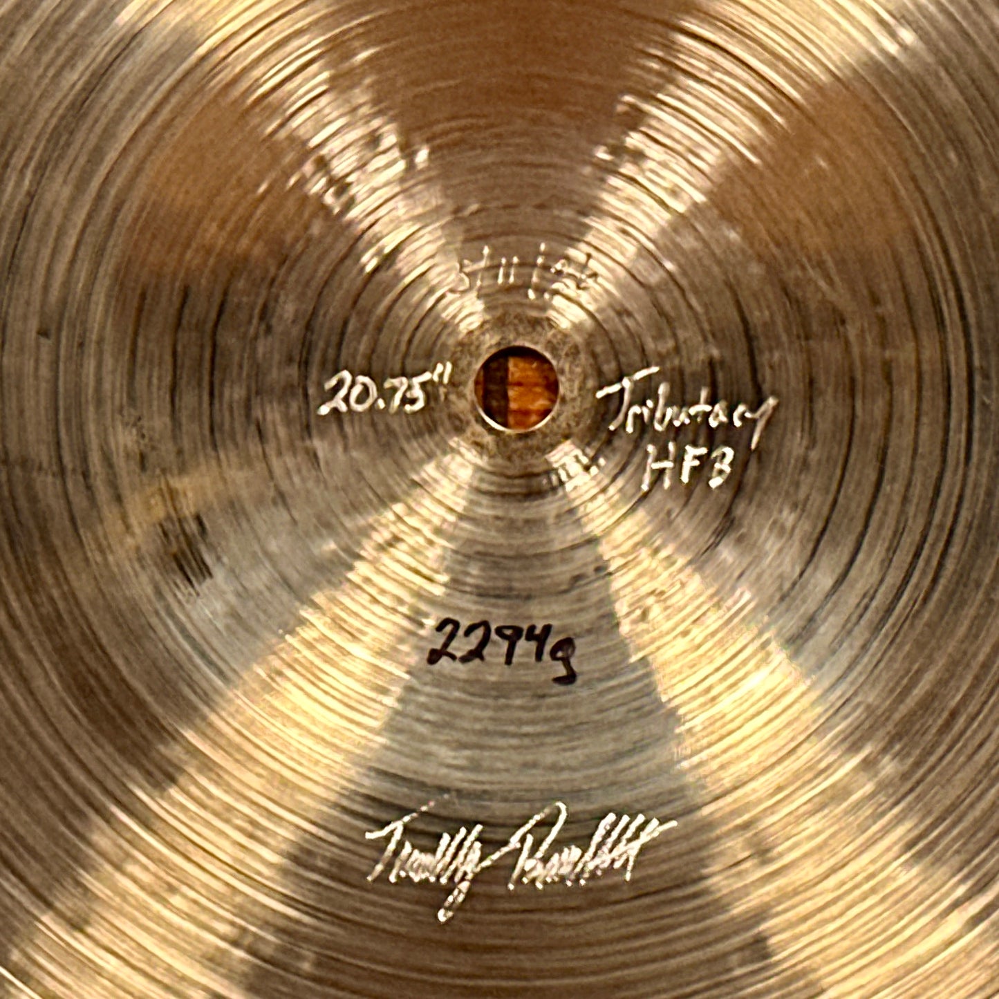 20.75" Timothy Roberts Tributary HFB Ride Cymbal 2294g *Video Demo*