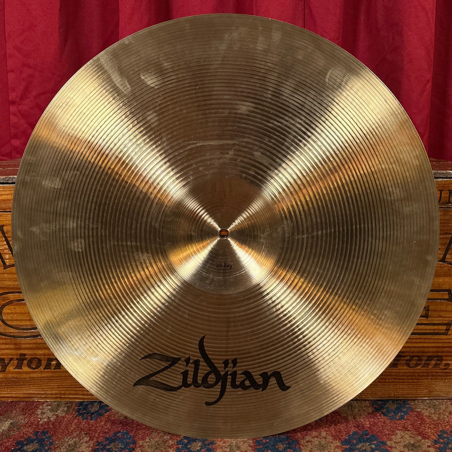 20" Zildjian A 1980s Thin Crash Cymbal 2032g *Video Demo*