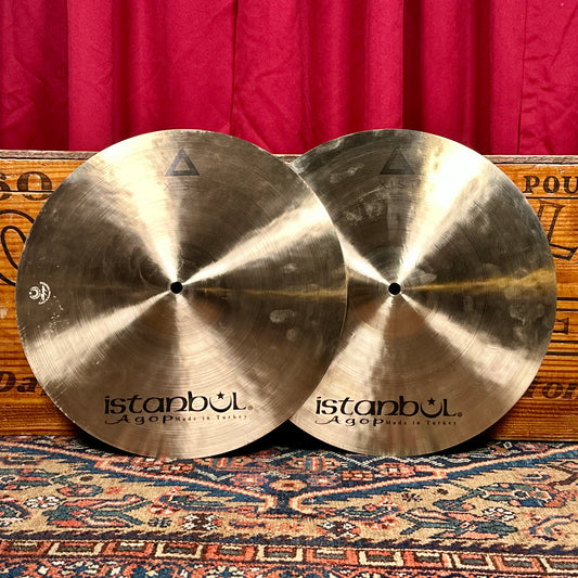 14" Istanbul Agop Xist Hi-Hat Cymbal Pair 1070g/1280g *Video Demo*