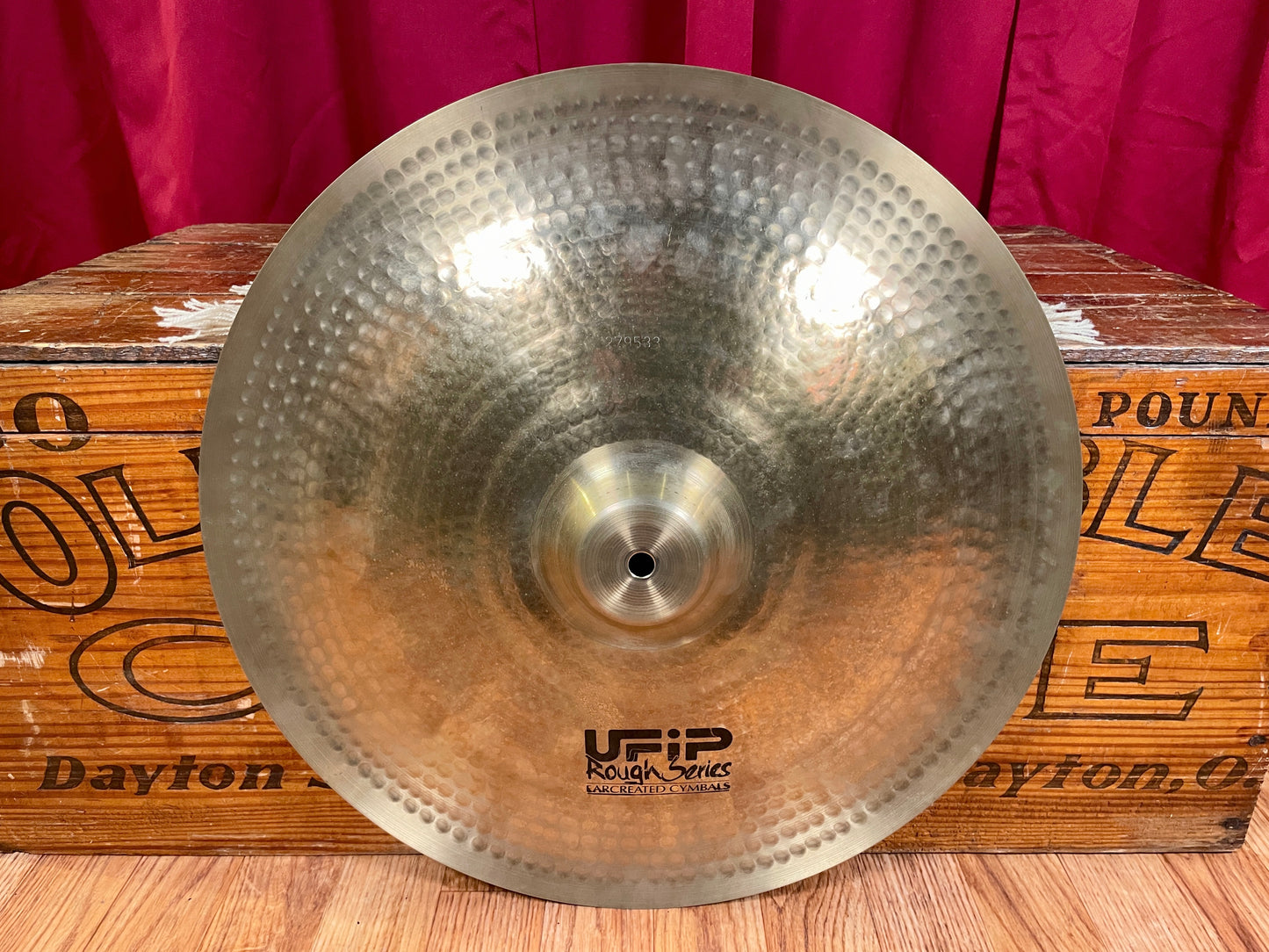 18" UFIP Rough Series China Cymbal 1286g *Video Demo*