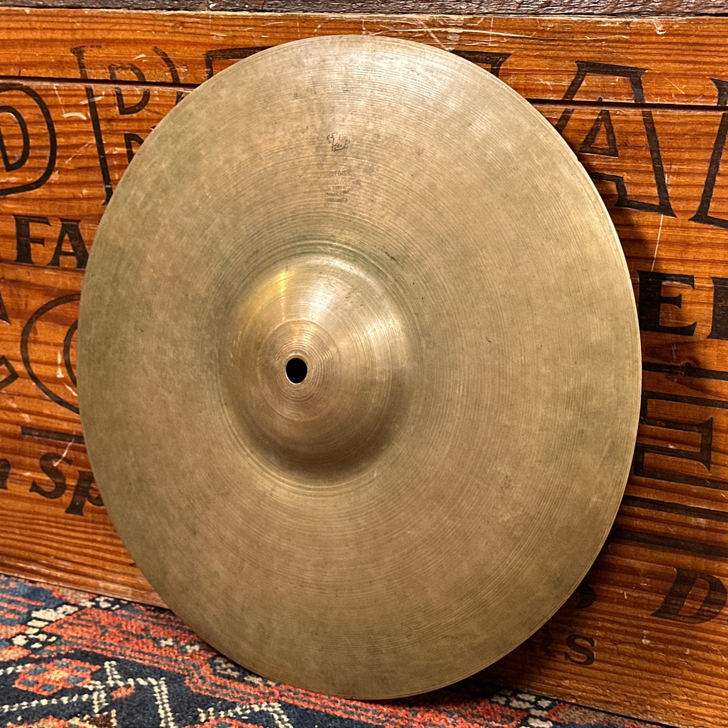 12" Zildjian A 1930s 1st / 2nd / Pre-Trans Stamp Splash Cymbal 362g *Video Demo*