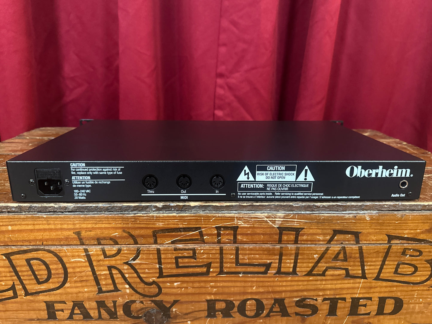 Vintage Oberheim Matrix 1000 Rackmount Synthesizer