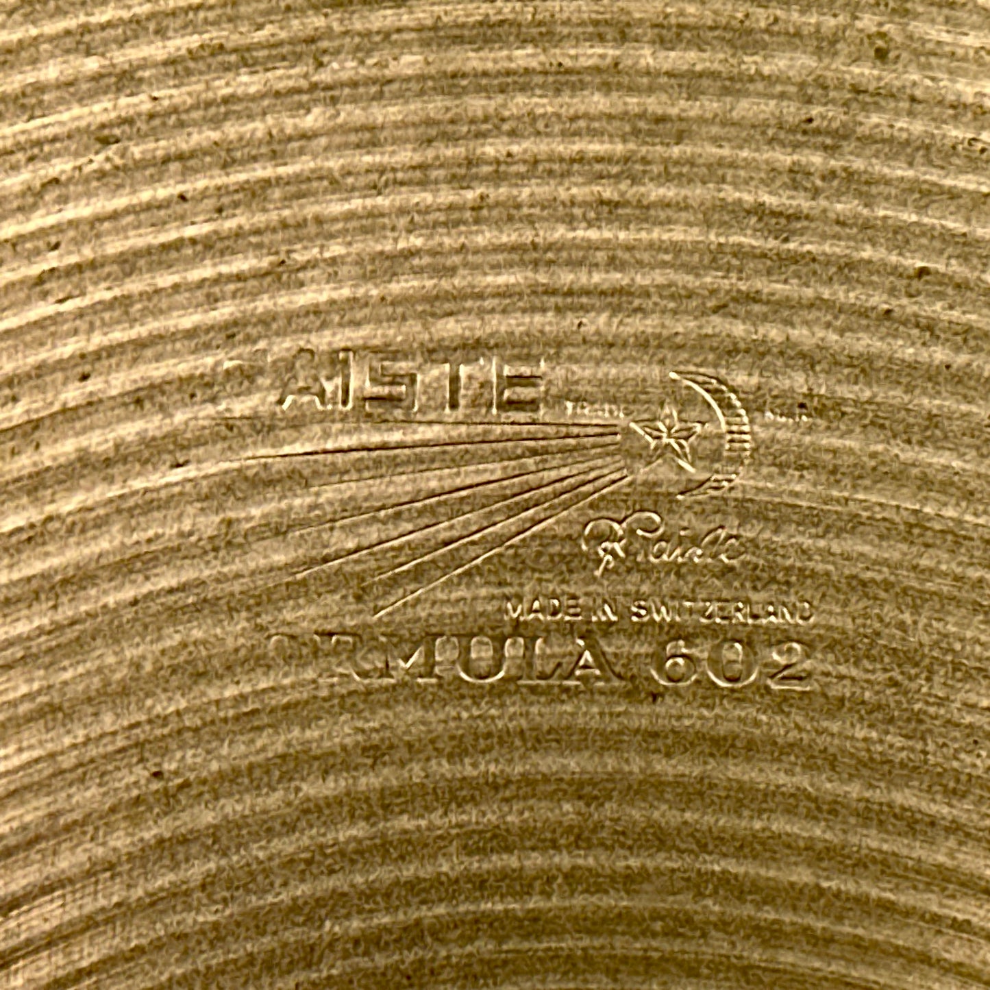 14" Paiste Formula 602 Pre-Serial 1960s Hi-Hat Cymbal Pair 840g/944g *Video Demo*