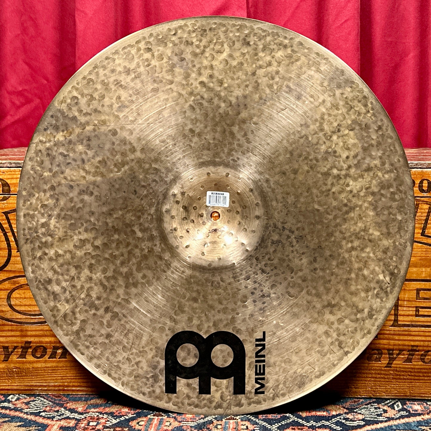 20" Meinl Byzance Dark Big Apple Dark Ride Cymbal 2090g *Video*