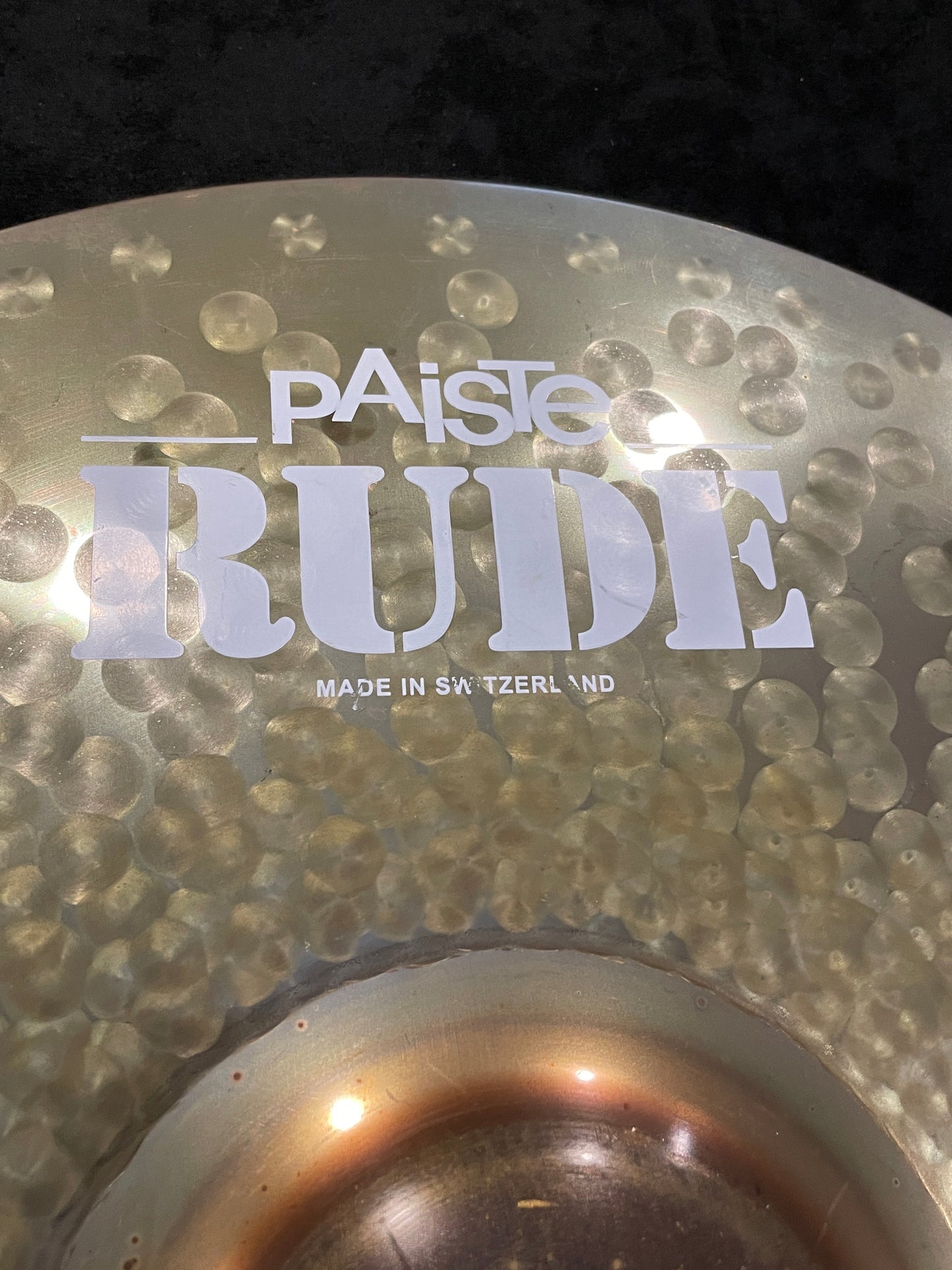 14" Paiste Rude Hi-Hat Cymbal Pair 914g/1196g