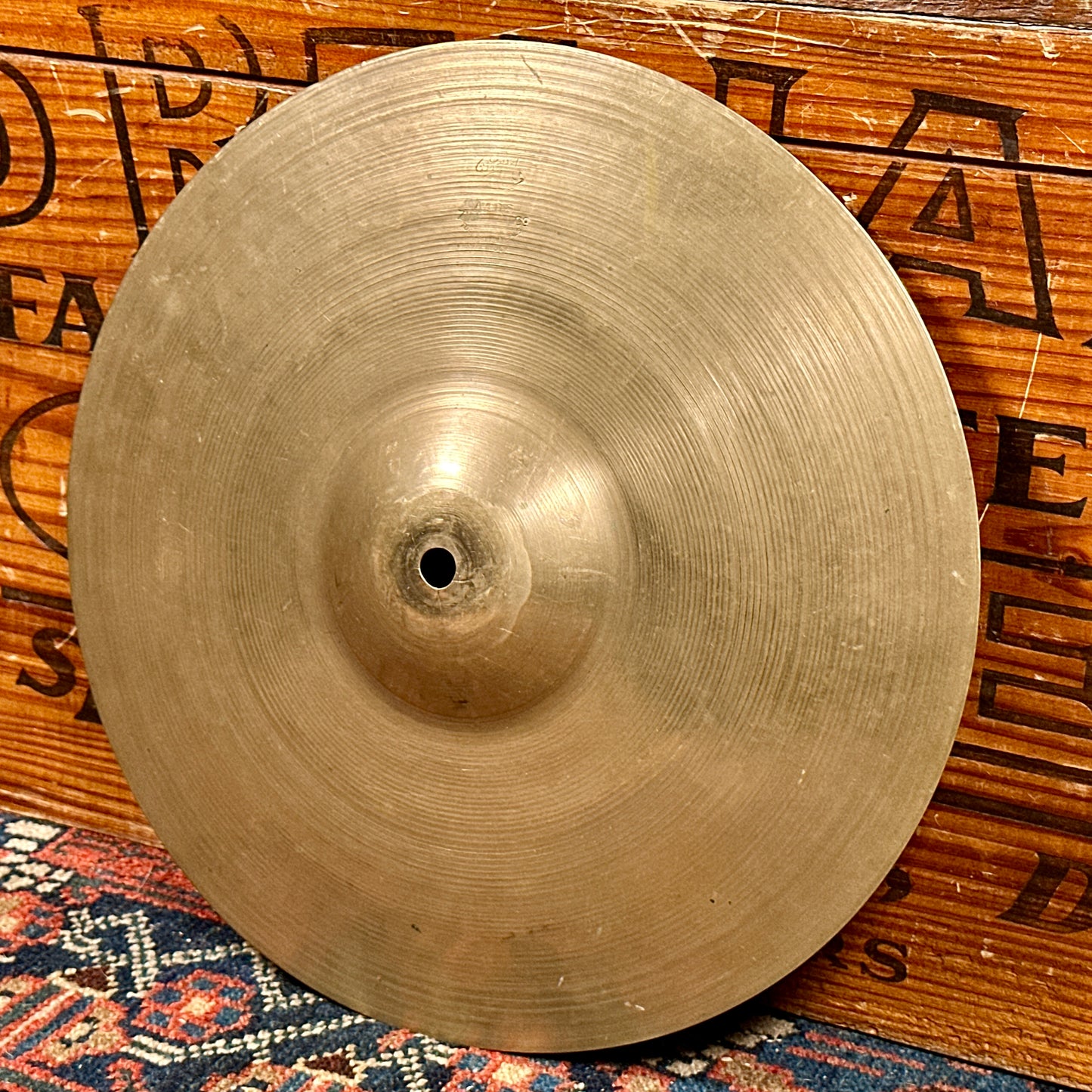 12" Zildjian A 1940s-1950s Trans Stamp Splash Cymbal 398g *Video Demo*