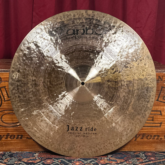 22" Istanbul Agop Special Edition Jazz Ride Cymbal 2304g *Video Demo*
