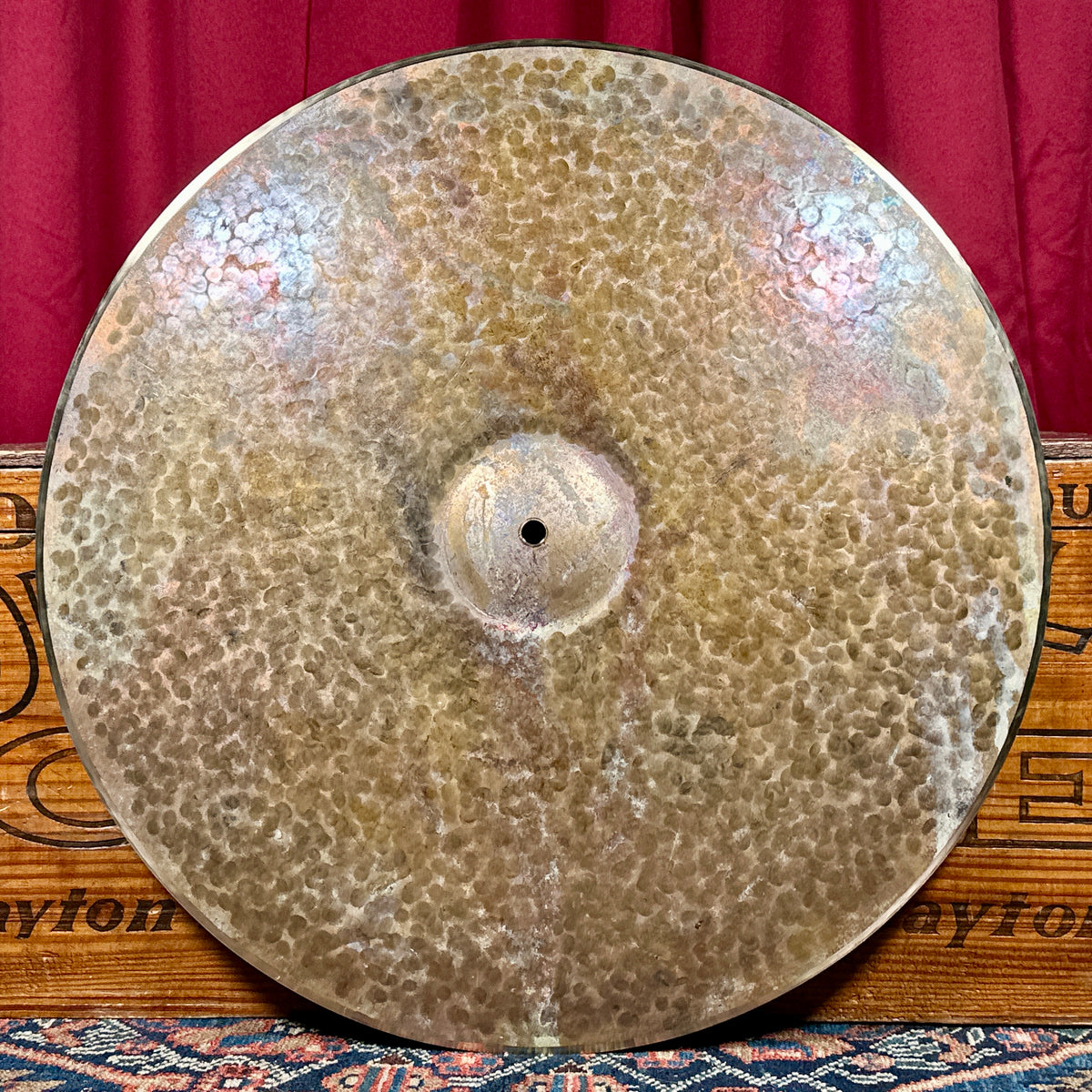 22" Cymbal & Gong Midnight Lamp Crash / Ride Cymbal 2156g *Video*
