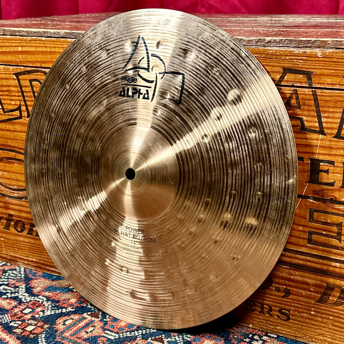 14" Paiste Alpha Power Hi-Hat Cymbal Pair 956g/1136g *Video*