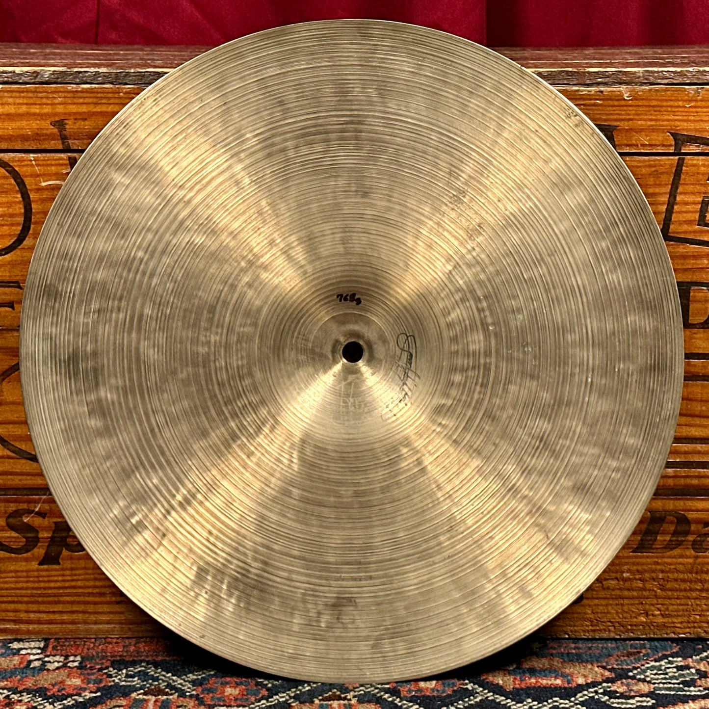 14" K Zildjian Istanbul 1960s-1970s New Stamp Hi-Hat Cymbal Pair 768g/934g *Video Demo*