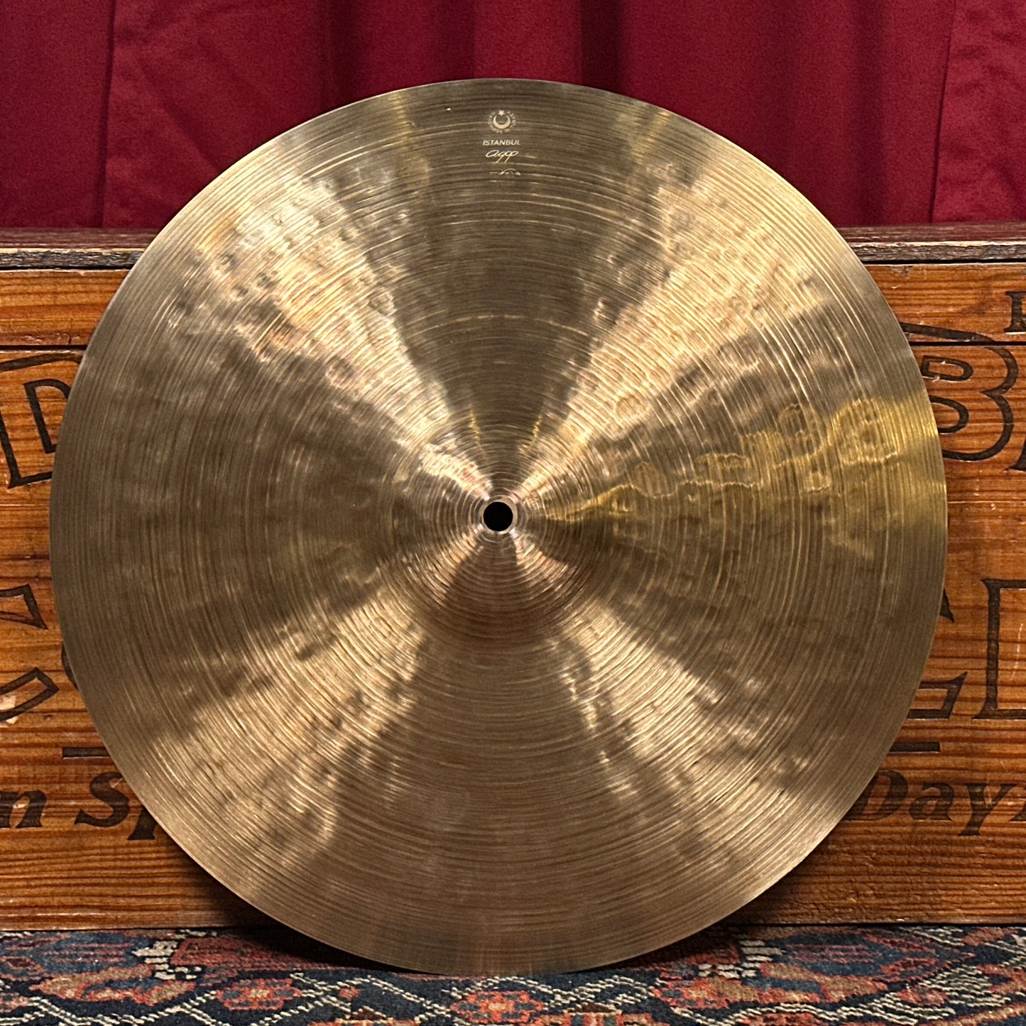 16" Istanbul Agop 30th Anniversary Hi-Hat Cymbal Pair 1132g/1290g *Video Demo*