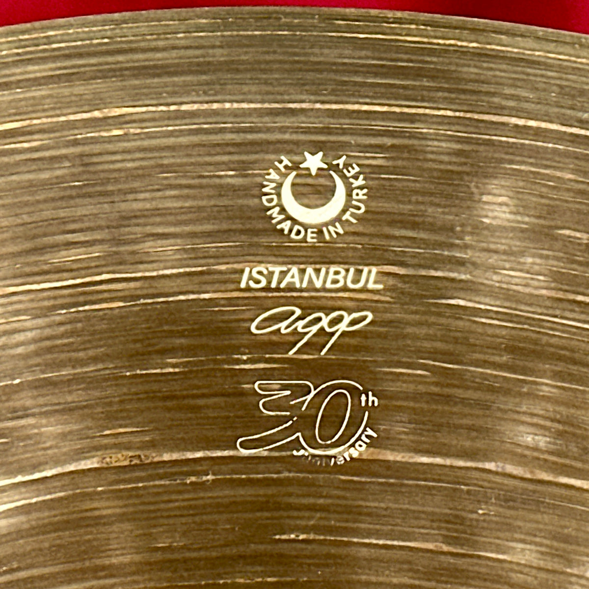 20" Istanbul Agop 30th Anniversary Ride Cymbal 1940g *Video*