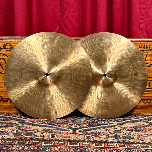 14" Istanbul Agop 30th Anniversary Hi-Hat Cymbal Pair 712g/720g *Video Demo*
