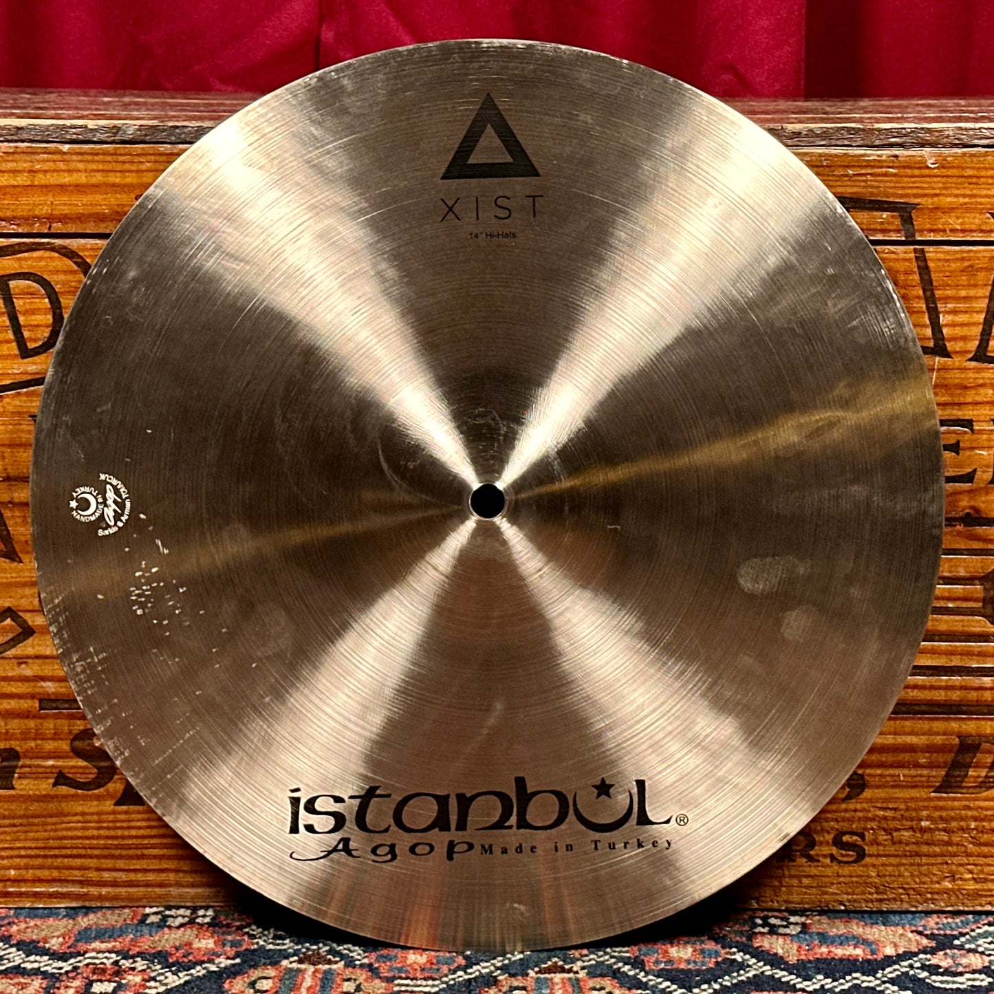 14" Istanbul Agop Xist Hi-Hat Cymbal Pair 1070g/1280g *Video Demo*