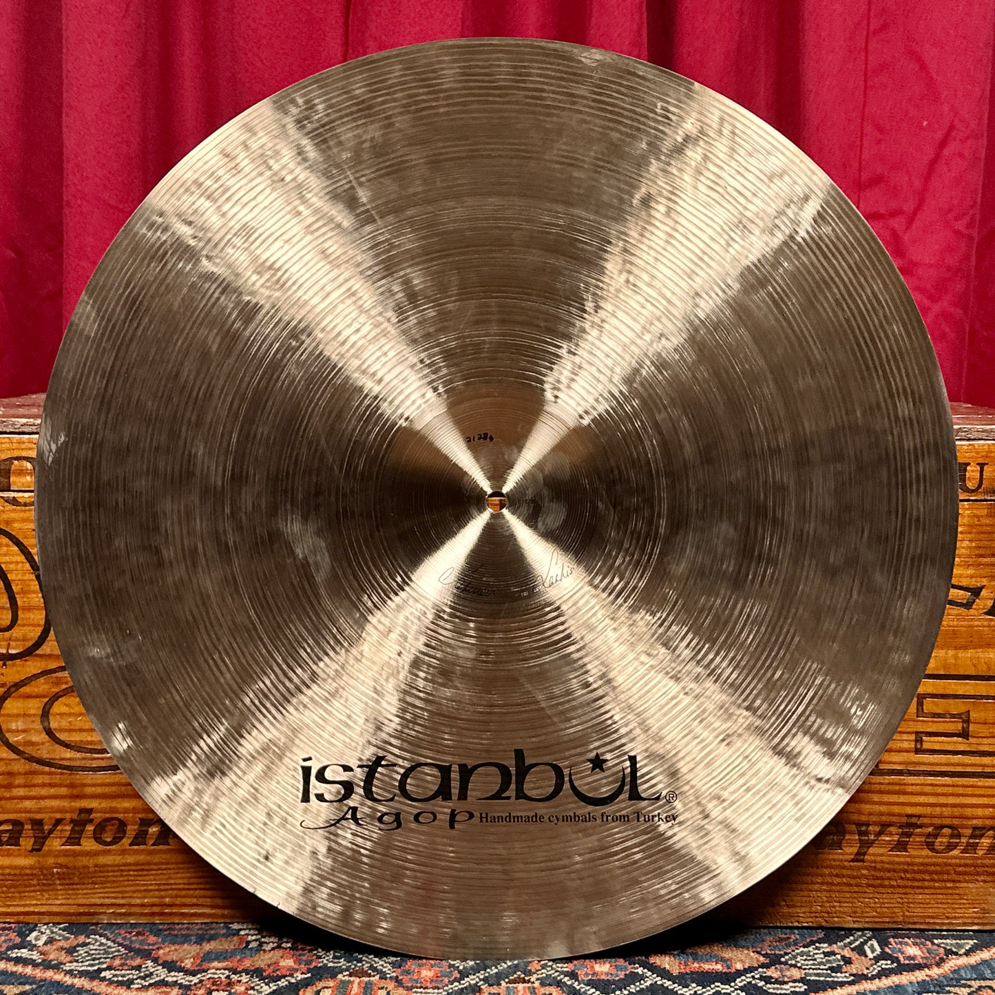 22" Istanbul Agop Traditional Dark Crash Cymbal 2128g *Video Demo*